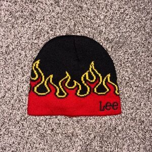 Lee Black and Red Hat Stylish Accessories